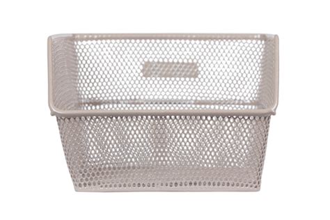 Basil Cento S Fahrradkorb Hinten Nude Metallic Basil