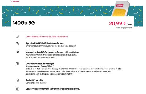 Sosh Propose Son Premier Forfait 5G KultureGeek