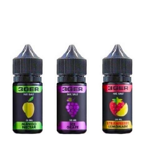 Солевая жидкость 3Ger Salt 30 мл (крепость 25-50 мг/мл) #одесса #вейп # ...