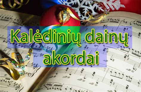 Kalėdinių Dainų Akordai Dainų Akordai Online