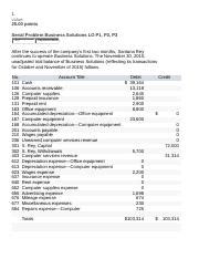Hill Serial Problem Answers Financial Accounting