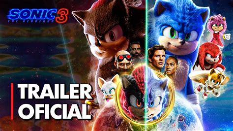 SONIC 3 LA PELÍCULA Tráiler Oficial CUANDO PODREMOS VERLO YouTube