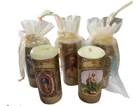 Velas Recuerdos Aniversario Luctuoso Novenario Luto 20 Pz