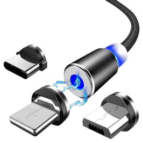 Cable Magn Tico Para Celular Usb A Tipo C V Ip A Datos Carga