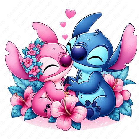 Imagem Stitch E Angel Png - 10