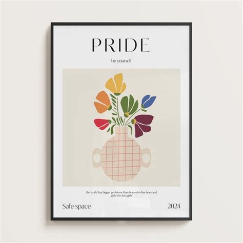 Gay Pride Poster Etsy