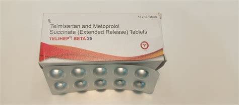 Telmisartan Metoprolol Succinate Extended Release Tablets Packaging