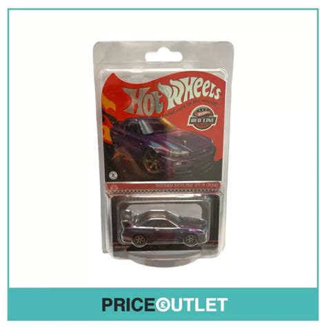 Hot Wheels Collectors Rlc Exclusive Nissan Skyline Gt R Bnr Brand New Seale
