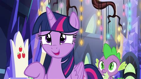 2074918 Safe Screencap Spike Twilight Sparkle Alicorn Dragon