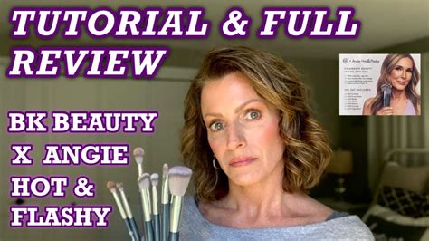 BK BEAUTY X ANGIE HOT FLASHY TUTORIAL REVIEW YouTube