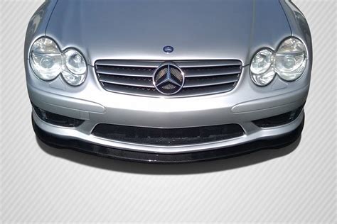 2005 Mercedes Sl Mercedes Carbon Fiber Front Lip Add On Body Kit
