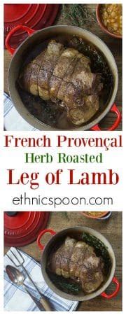 French Style Herbed Slow Cooked Leg Of Lamb Analida S Ethnic Spoon