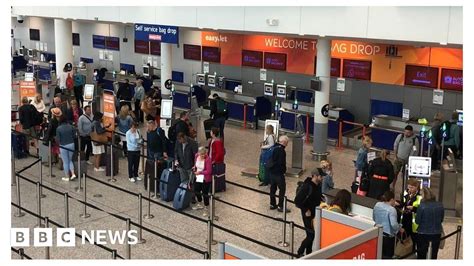 Bristol Airport Runway Reopens Following Light Fault Disruption Bbc News