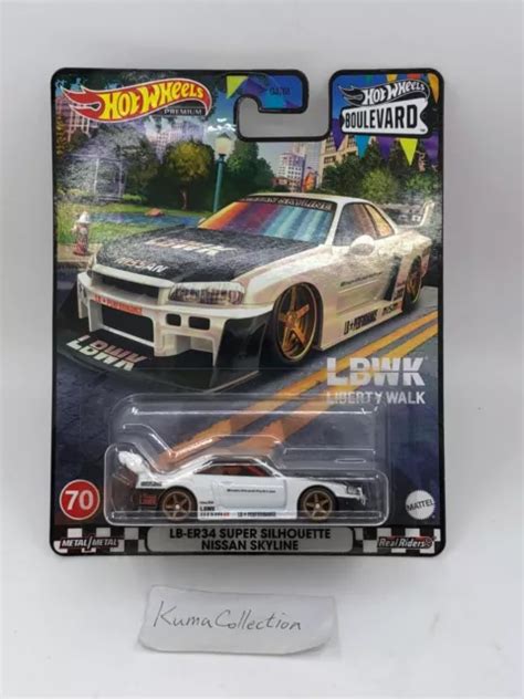 HOT WHEELS Premium Boulevard LB ER Super Silhouette Nissan Skyline NEUF EUR
