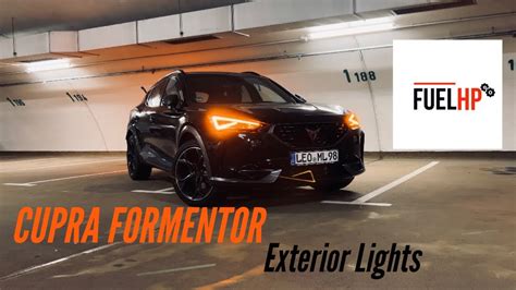 Cupra Formentor Crazy Exterior Lights Youtube