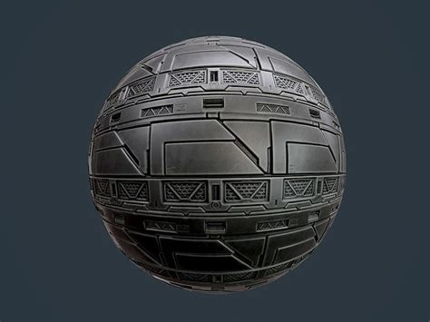 Sci Fi Military Seamless PBR Texture 132 Texture CGTrader