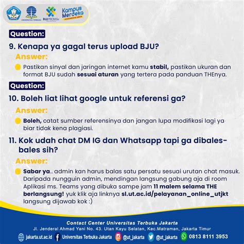 Ut Jakarta On Twitter Hallo Sobatutjkt Apa Aja Sih Hal Hal Yang