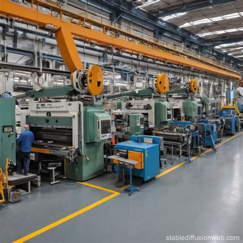 Metal Press Line For Production Stable Diffusion Online