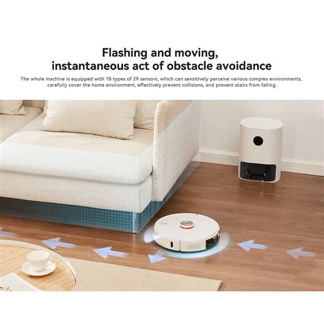 Озон робот прахосмукачка Lydsto, S1 UV, Бял - eMAG.bg