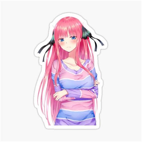 Hot Nino Nakano Sticker For Sale By Sadechvainngi Redbubble