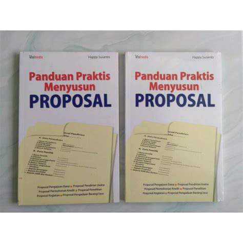 Jual Panduan Praktis Menyusun Proposal Happy Susanto Shopee Indonesia