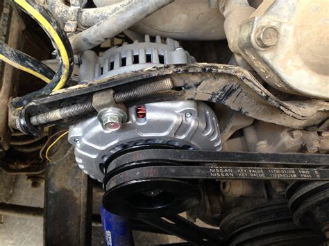 Процесс замены ремня генератора на Nissan Patrol Y61 - статьи