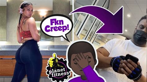 Planet Fitness Gym Creep Caught Taking Pictures Of Womans Butt Smdh