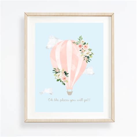 Hot Air Balloon Nursery Etsy