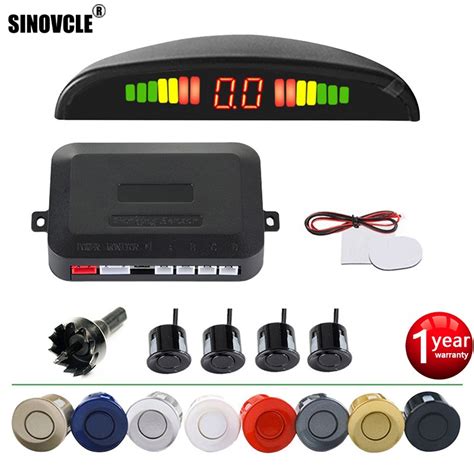 Car Parking Sensor Kit Led Didsplay Sensors Mm Reverse Colors