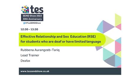 Effective Relationship And Sex Education RSE For Students Who Are