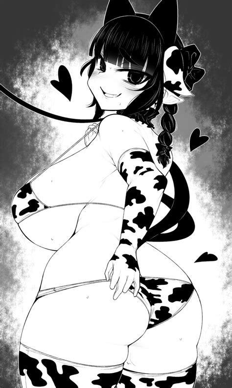 Cow Print Bikini Danbooru