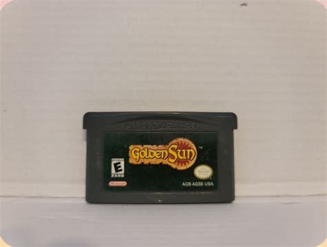Golden Sun Game Boy Advance Retro Pj Games