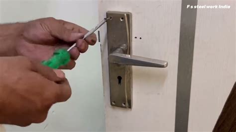 How To Repair Door Lock Handle How To Repair Handle Lock How To Change