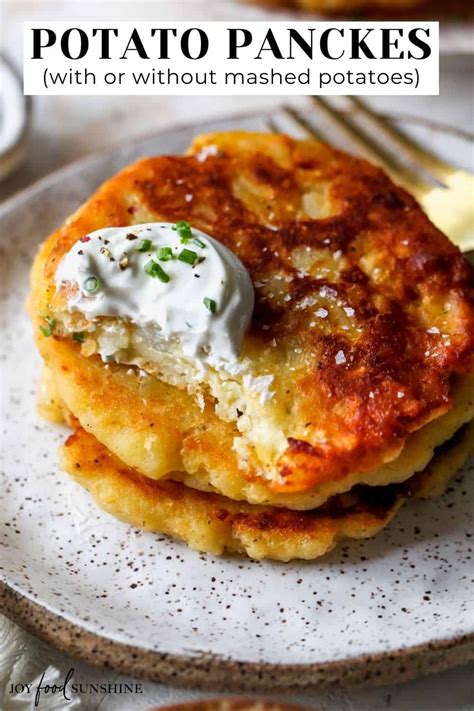 Potato Pancakes - JoyFoodSunshine