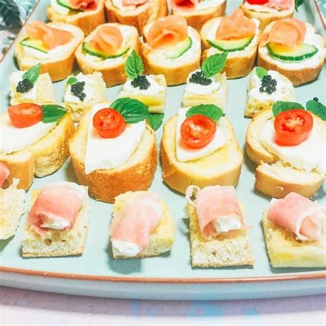 Quick And Easy Cold Canapés To Make Ahead Extraordinary Chaos