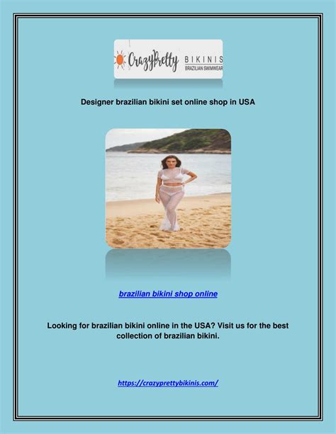 PPT Designer Brazilian Bikini Set Online Shop In USA PowerPoint