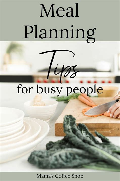 Meal Planning Tips | Busy mom recipes, Meal planning, Meals