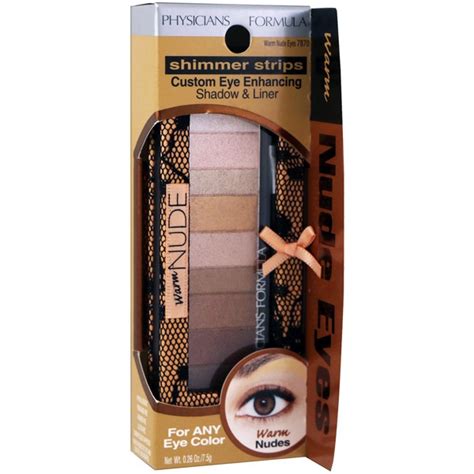 Physician S Formula Inc Shimmer Strips Custom Eye Enhancing Shadow Liner Warm Nude Eyes