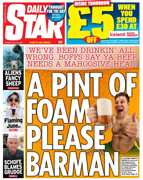 Daily Star Front Page 30th Of May 2023 Tomorrows Papers Today