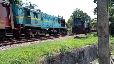 Sri Lanka Railway M8 848 Siyane Kumari M10A 943 Rajarata Rejina