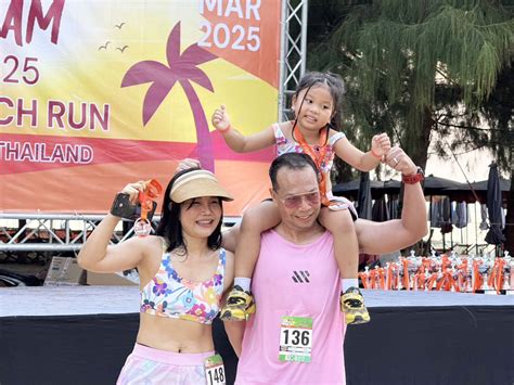 More Than Runners Take Part In Cha Am Bikini Beach Run Hua Hin Today