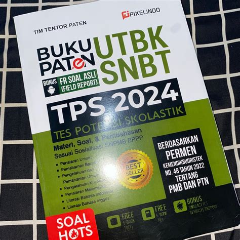 Buku Paten Utbk Snbt Tps Buku Alat Tulis Buku Pelajaran Di