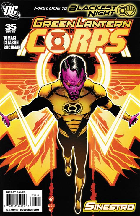 Error Comics - Green Lantern Corps v1 #35 Orange Lantern