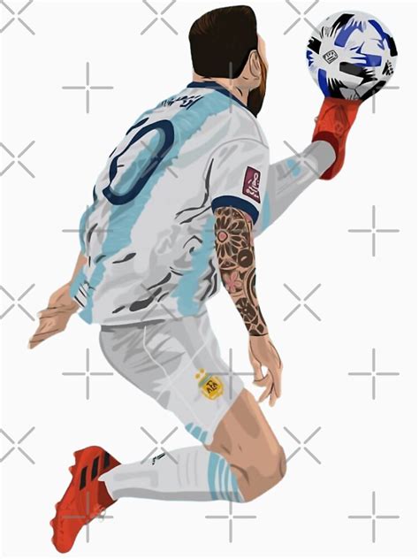 Messi Lionel Messi Ball T Shirt For Sale By Bruno Baldwin