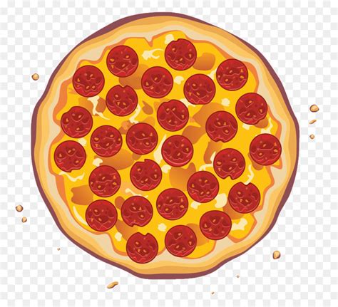 Pepperoni Pizza Clipart Png