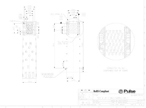 SFP0-3040-L Drawing Datasheet by Pulse Electronics Network | Digi-Key ...