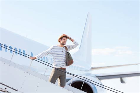 Getting Off Plane Stock Photos Pictures And Royalty Free Images Istock