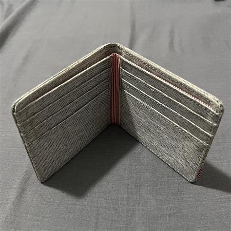 Herschel Mens Grey Wallet Purses Depop