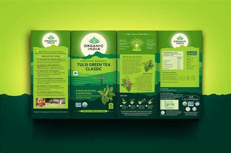 Organic India Packaging Design Communication Product Design