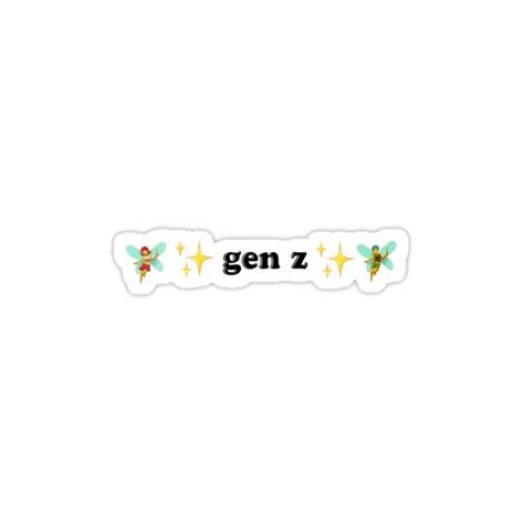 Gen Z Sticker